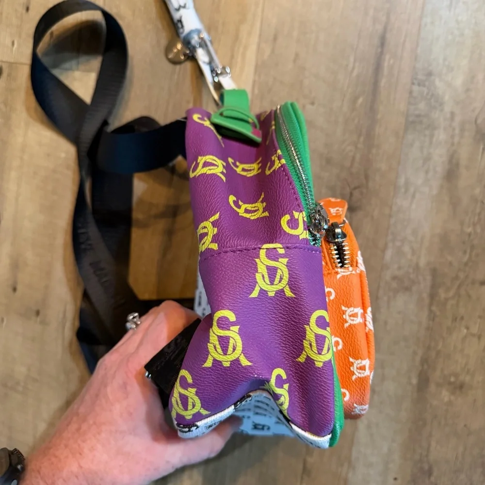 Steve Madden BBLOGO Colorful Mini Backpack Purse